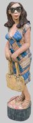 Click to see it big Lydia, Holzskulptur